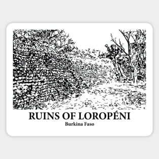 Ruins of Loropéni - Burkina Faso Sticker